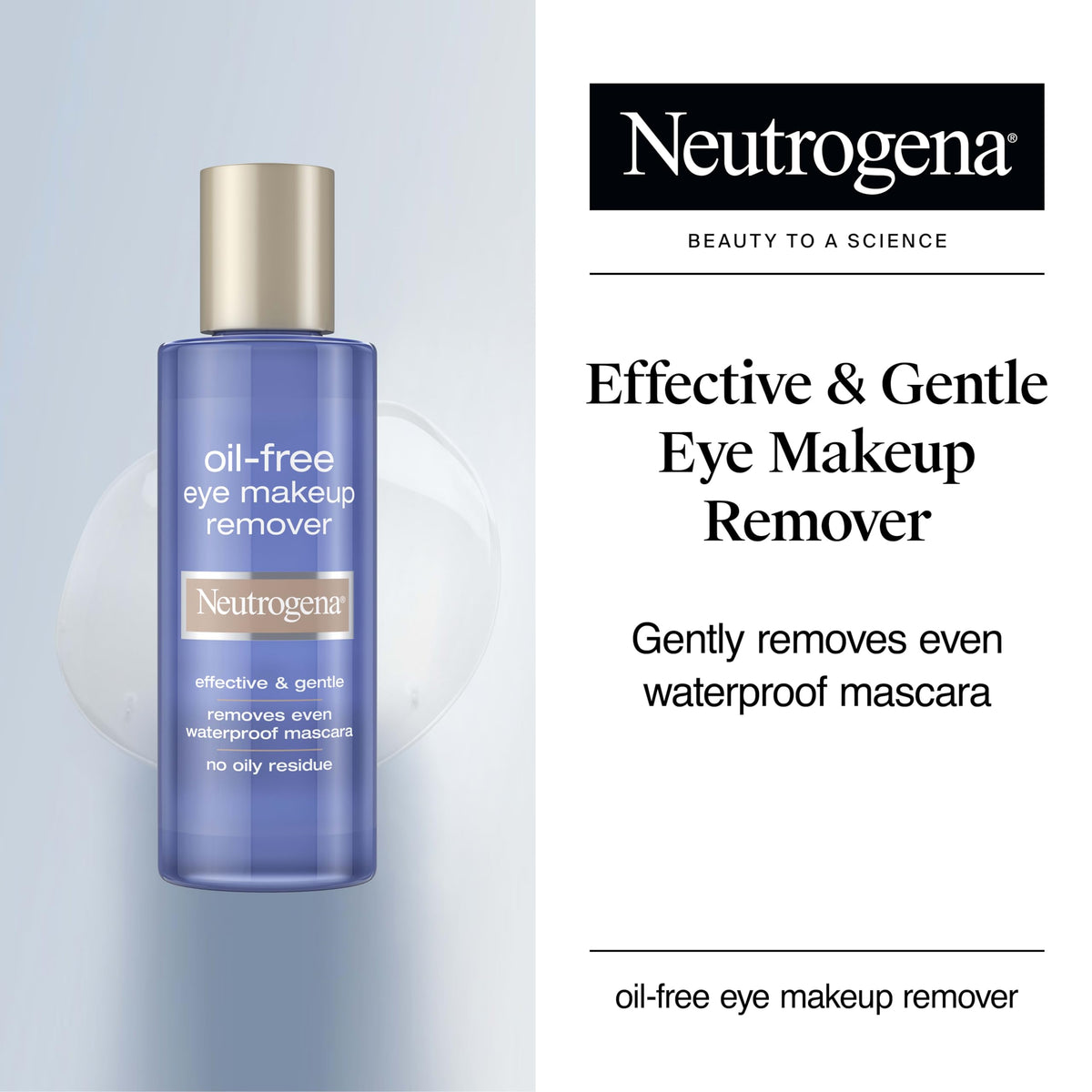 Neutrogena Oil-Free Eye Makeup Remover, 8 fl. oz Neutrogena