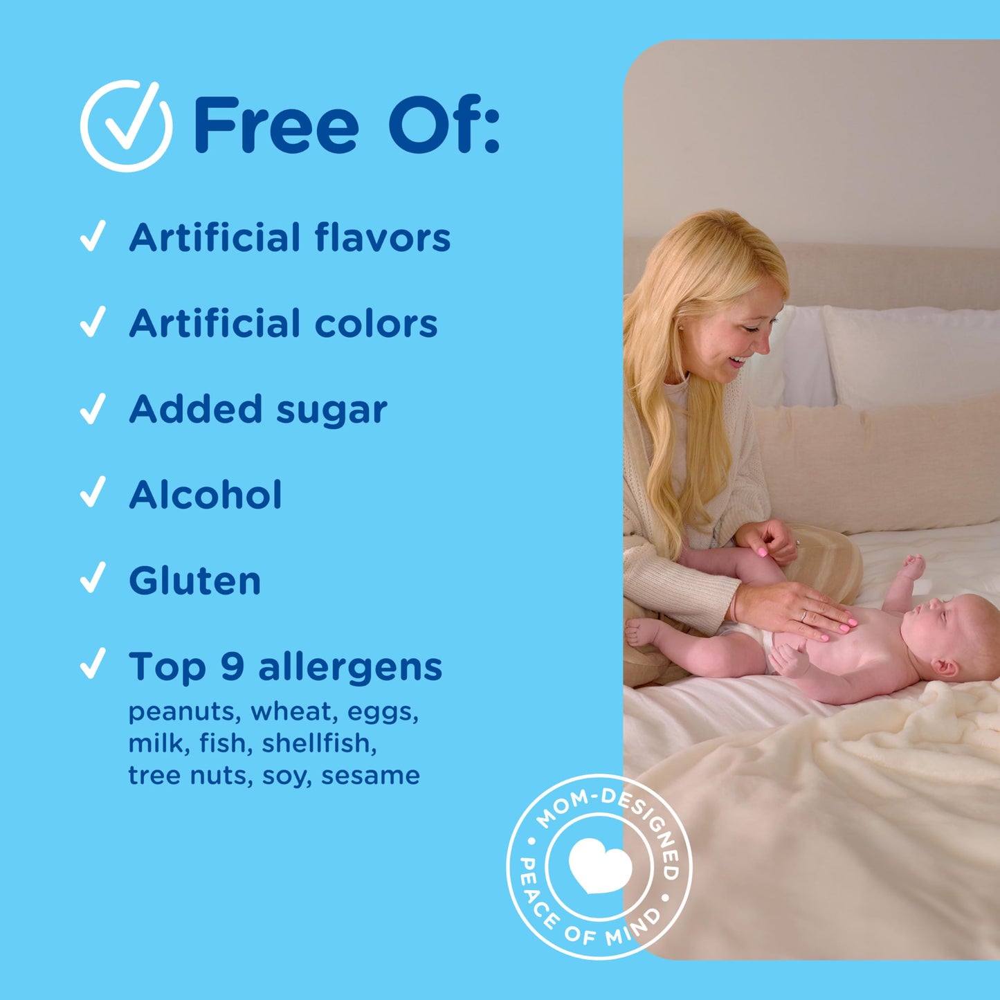 Mommy's Bliss Baby Probiotic Drops Everyday - Gas, Constipation, Colic Symptom Relief - Newborns & Up Mommy's Bliss