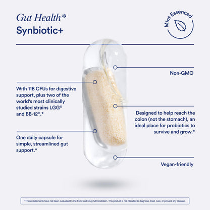 Ritual Prenatal Multivitamin and Gut Duo Supplements with Prenatal Vitamins and Synbiotic+: 3-in-1 Probiotic, Prebiotic, Postbiotic, Supports Pregnancy, and Gut Health, 30 Day Supply RitualBuy Supplements Australia