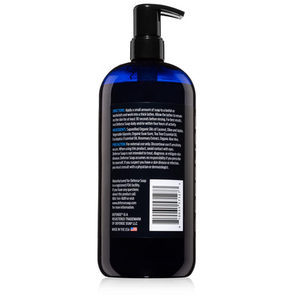 Defense Soap Tea Tree Body Wash All Natural Organic Shower Soap Defense Soap