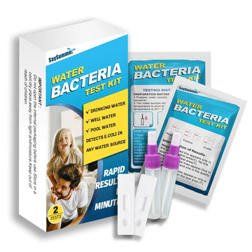 Water Bacteria Test Kit for Drinking Water: Results in 15 Minutes Coliform Bacteria Water Test Kit 2 Counts for Any Water Source Including Well Water Pool Water SaySummer buy australia supplements