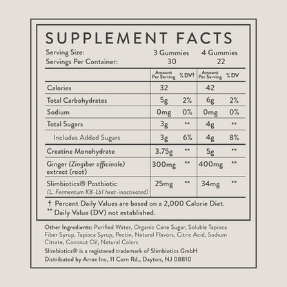 Arrae Tone Gummies – Creatine Monohydrate 5g for Women – Support Lean Muscle, Strength & Recovery – Hormone-Friendly Muscle Toning Supplement Arrae