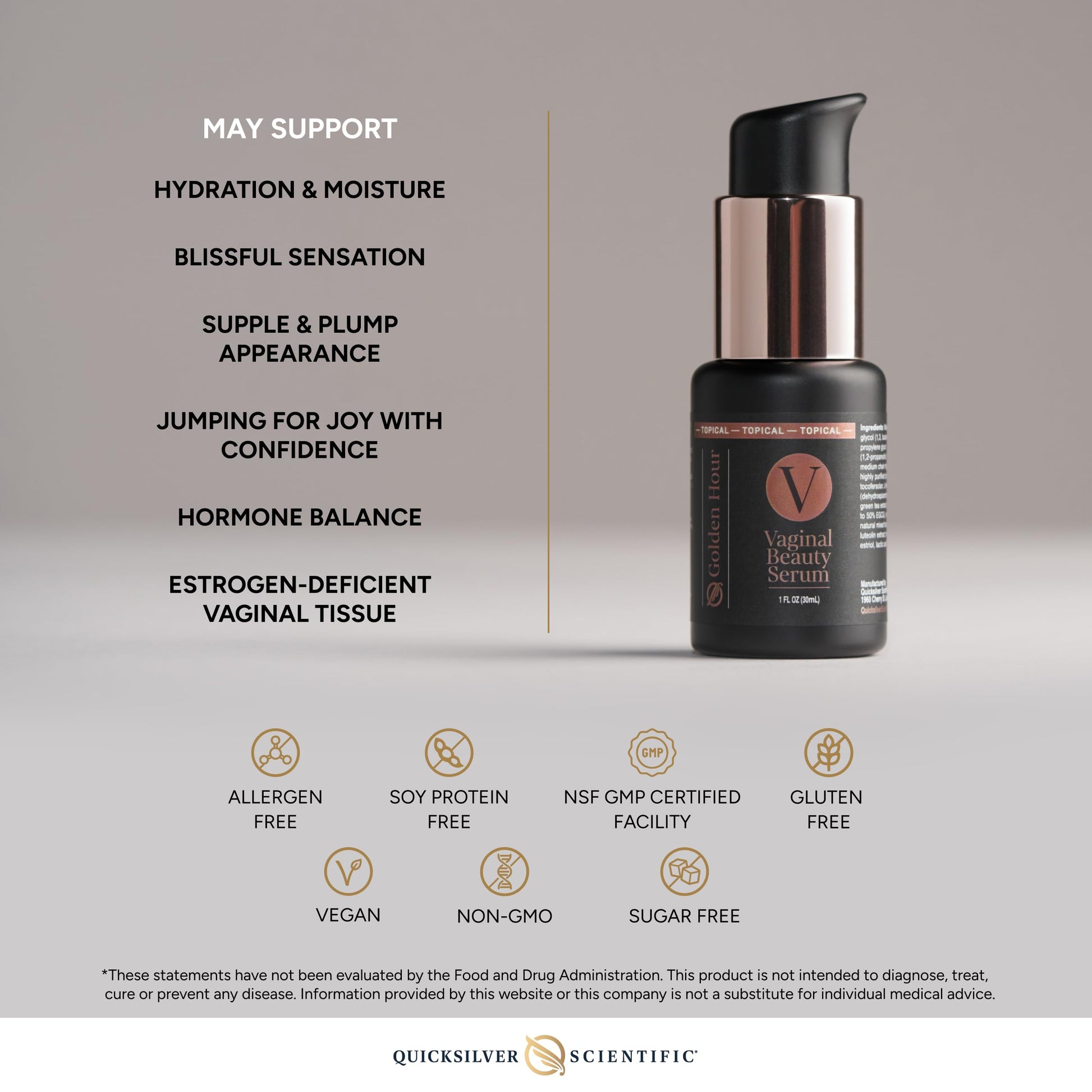 Quicksilver Scientific Vaginal Beauty Serum 1 fl oz (30ml) Quicksilver Scientific buy australia supplements