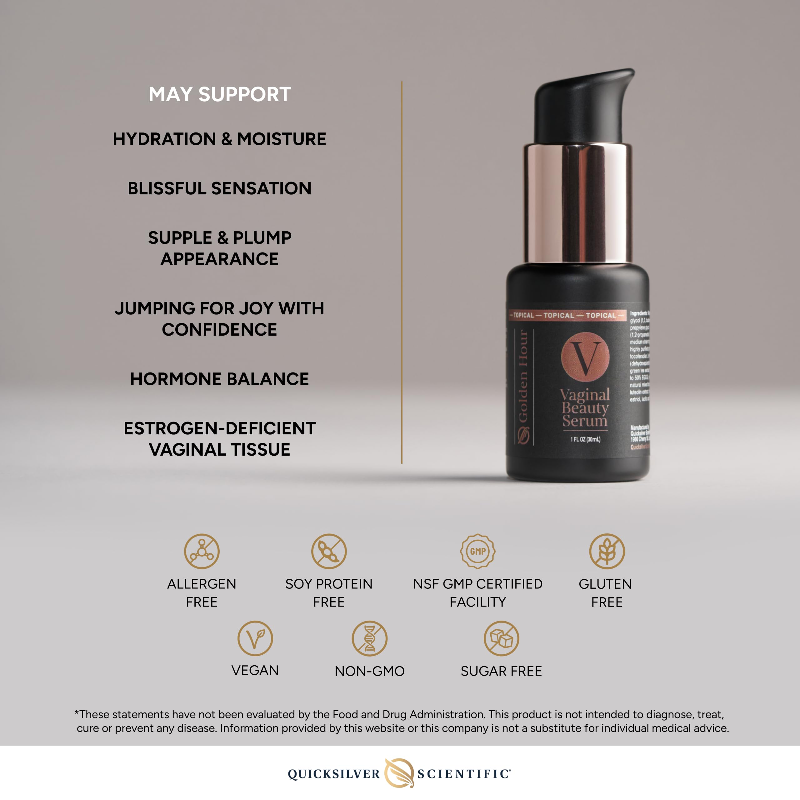 Quicksilver Scientific Vaginal Beauty Serum 1 fl oz (30ml) Quicksilver Scientific buy australia supplements