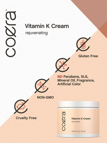 Coera Vitamin K Cream 4 oz Coera