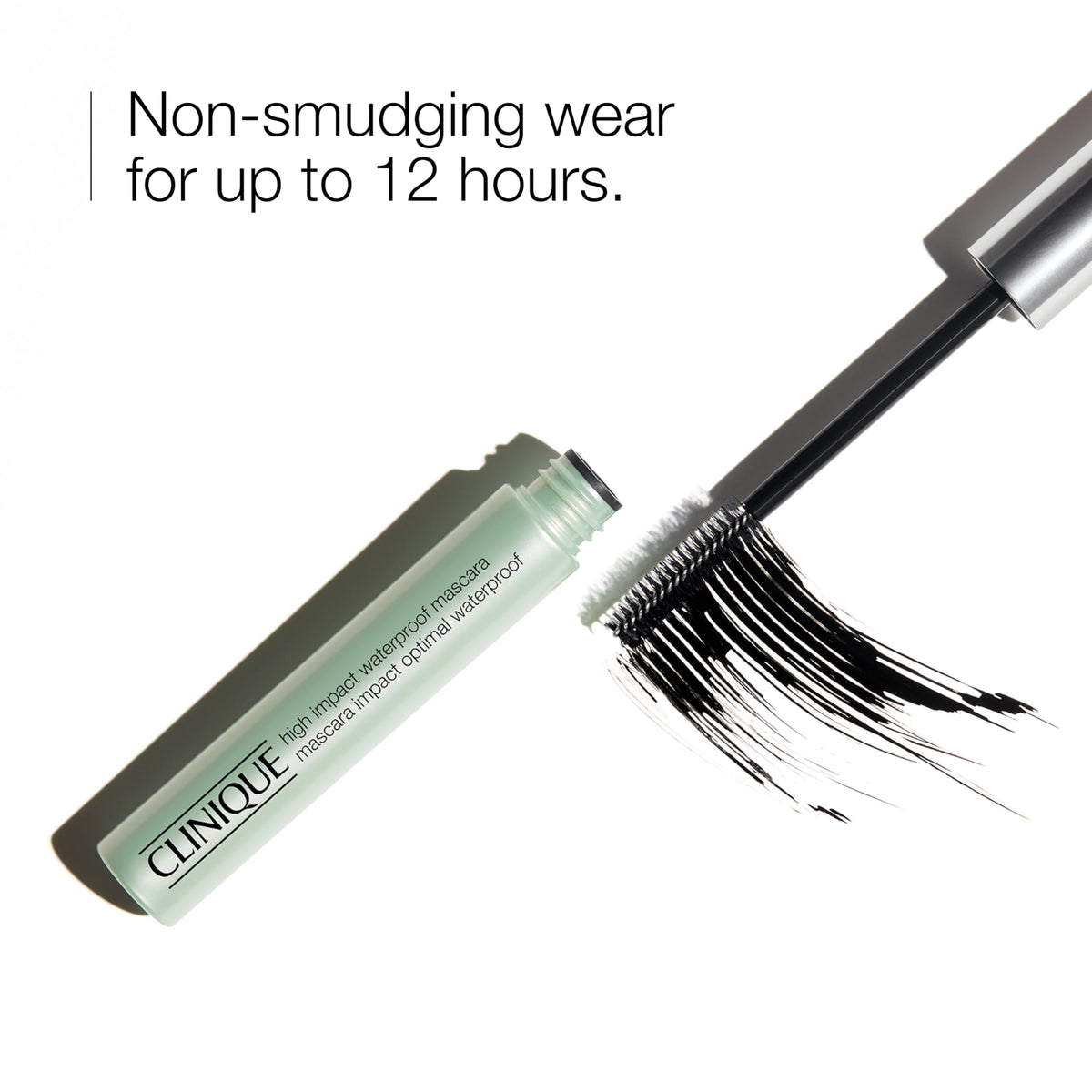 Clinique High Impact Waterproof Mascara | Volume, Length, Smudge-Proof + Safe For Sensitive Eyes, Black, 0.28 Fl Oz Clinique