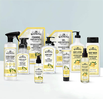J.R. Watkins Moisturizing Foam Hand Soap Refill 2 Pack, Lemon, 28 fl oz J.R. Watkins