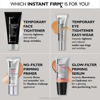 Peter Thomas Roth | Instant FIRMx® Eye Temporary Eye Tightener Easy-Wear Formula | For Firming Under-Eye Bags & Wrinkles Peter Thomas Roth