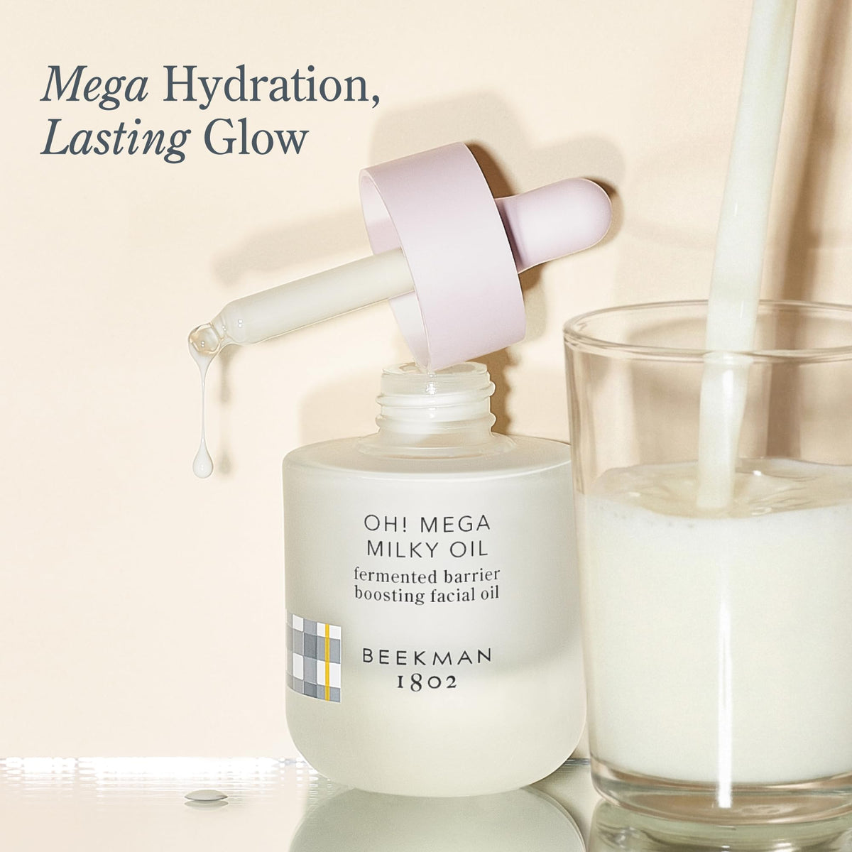 Beekman 1802 Oh! Mega Milky Facial Oil Serum, 1 fl oz Beekman 1802