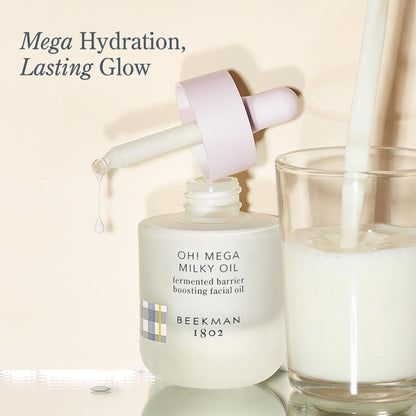 Beekman 1802 Oh! Mega Milky Facial Oil Serum, 1 fl oz Beekman 1802