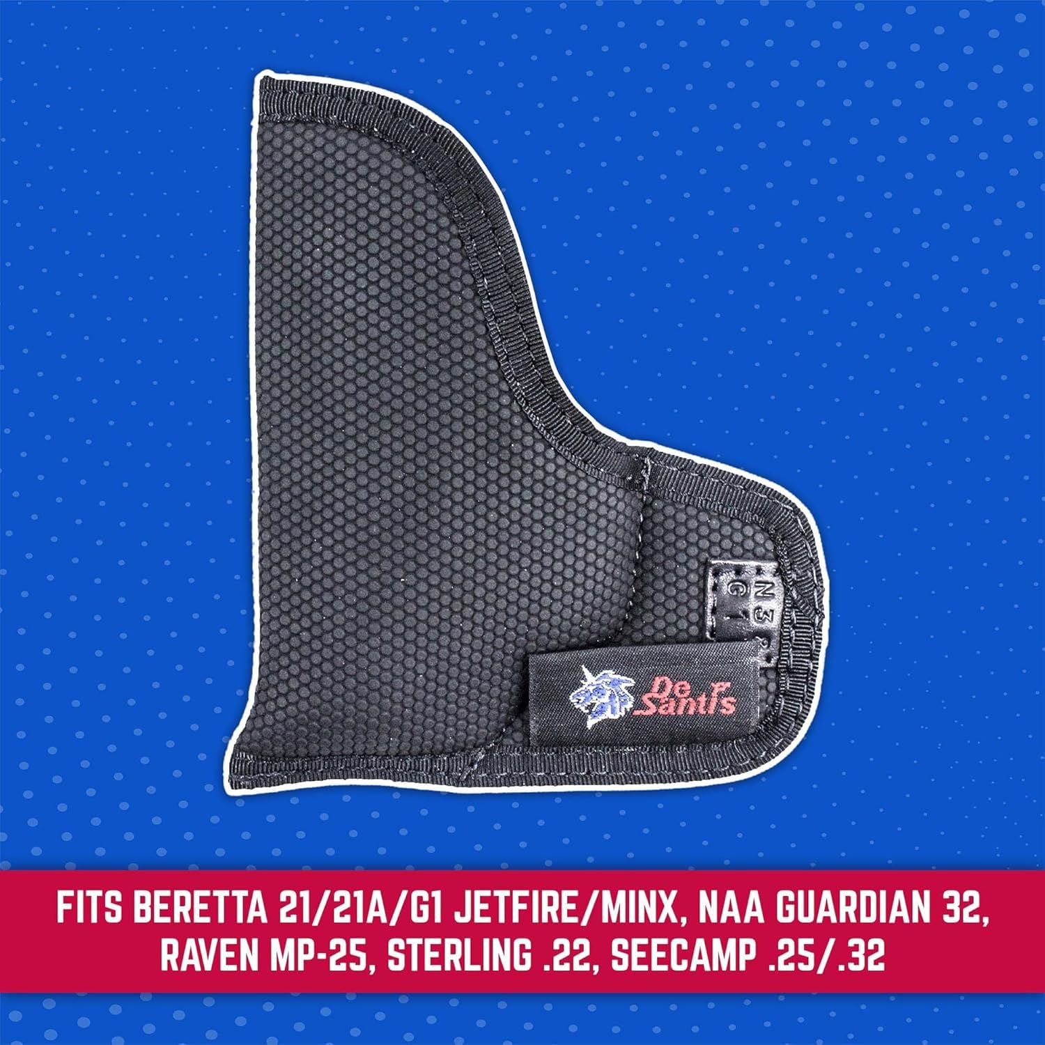 DeSantis Nemesis - Gun Pocket Holsters for Concealed Carry, Concealed Pocket Holster for Pistols, Revolvers, Soft, Designed for Comfort & Discreet Carry, Ambidextrous Gsupps Australia