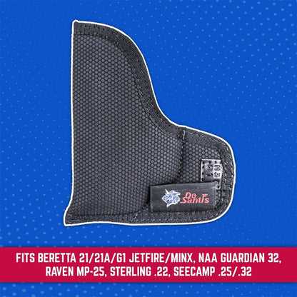 DeSantis Nemesis - Gun Pocket Holsters for Concealed Carry, Concealed Pocket Holster for Pistols, Revolvers, Soft, Designed for Comfort & Discreet Carry, Ambidextrous Gsupps Australia