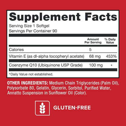 Qunol Ultra CoQ10 100mg, 3X Better Absorption, Antioxidant, 90 Softgels | #1 Cardiologist Recommended Supplement for Heart Health, Coenzyme Q10 Supplement to support Vascular Health & Cellular Energy Gsupps Australia