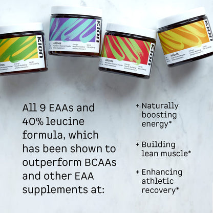 Kion Aminos Essential Amino Acids Powder - Amino Acid Nutritional Supplements, Aminos Powder, Essential Amino Energy No Caffeine, EAAs Amino Acids Powder Kion