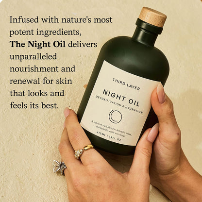 Third Layer Castor Oil Body Oil, with Magnesium, Hibiscus & Frankincense Third Layer