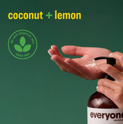 Everyone 2-in-1 Hand & Body Lotion, Coconut Lemon, 32 oz 2-Pack everyone for every body