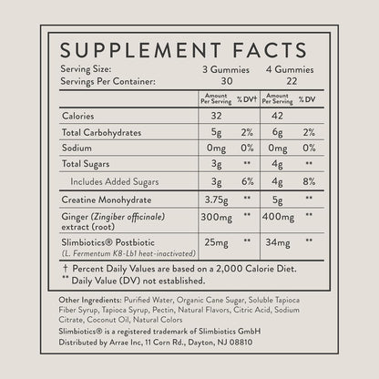 Arrae Lean & Define Duo MB-1 + Tone Gummies for Metabolic Support and Body Composition