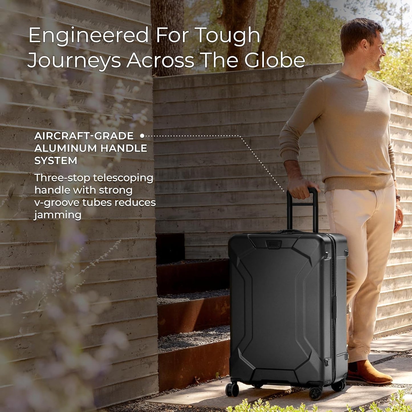 Briggs & Riley Torq Large 30 Inch Hardside Checked Luggage, Stealth Black Gsupps Australia