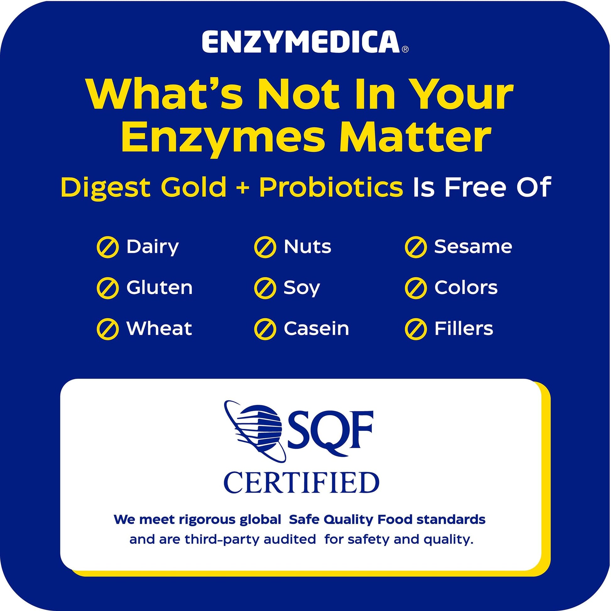 Enzymedica Digest Gold + Probiotics - Digestive Enzyme Supplement for Women & Men, Enzyme and Probiotic Capsules for Digestion, Gut Health Support, Helps Gas & Bloating, Vegetarian - 45 Caps Gsupps Australia