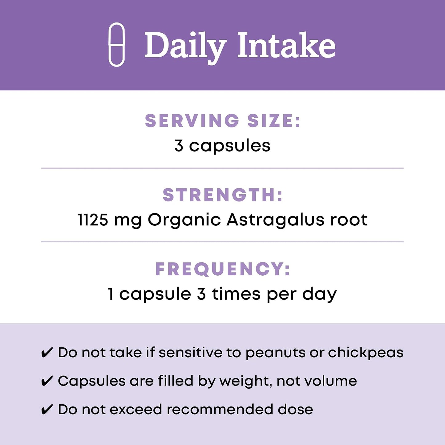Oregon's Wild Harvest Non-GMO Certified Organic Astragalus Capsules Long Term Immune Support Herbal Supplements-180 Count Gsupps Australia
