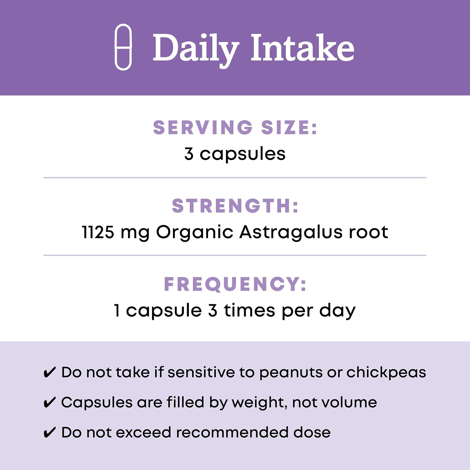 Oregon's Wild Harvest Non-GMO Certified Organic Astragalus Capsules Long Term Immune Support Herbal Supplements-180 Count Gsupps Australia