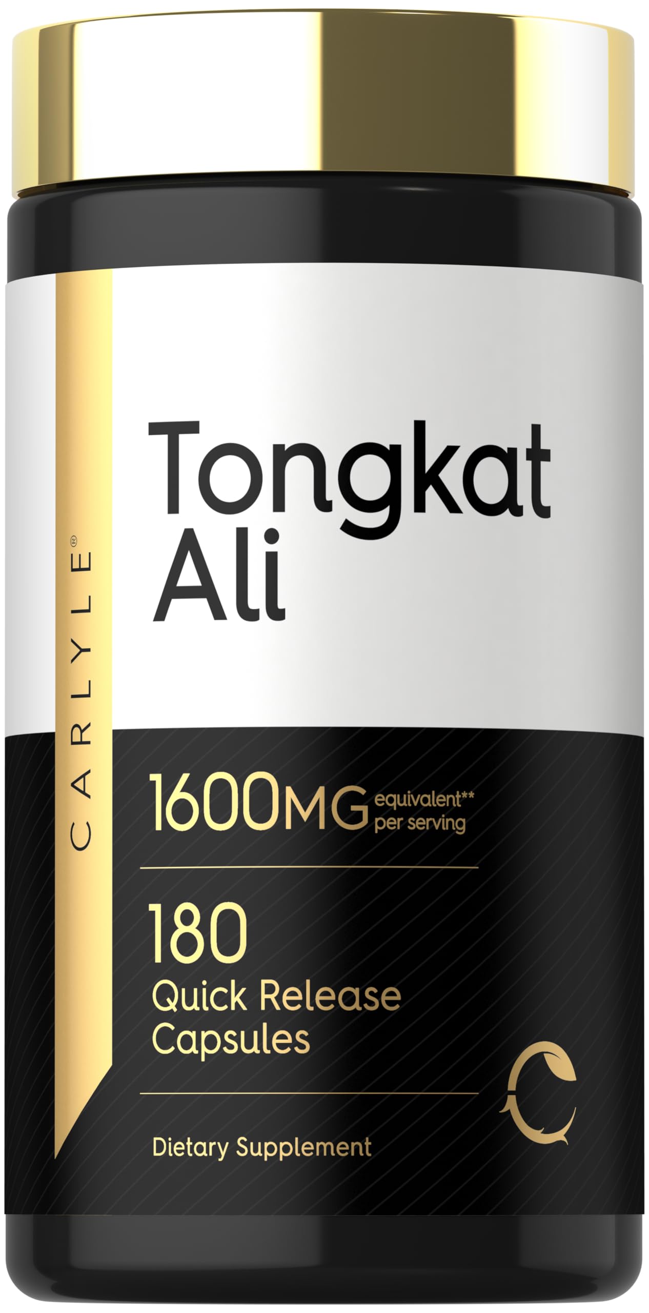 Carlyle Tongkat Ali | 180 Quick Release Capsules | Non-GMO and Gluten Free Supplement Carlyle buy australia supplements