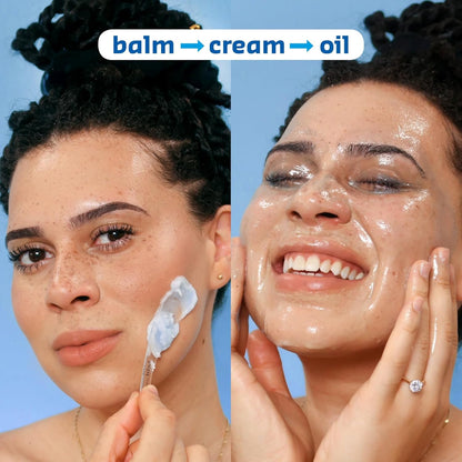 belif Aqua Bomb Cleansing Balm Makeup Remover, Hydrate & Deep Cleanse in 1 Step, Melt Away Makeup & SPF, Balm to Oil Cleanser Formula, No Oily Residue, Korean Skin Care (3.3 fl.oz., New Formula) belif