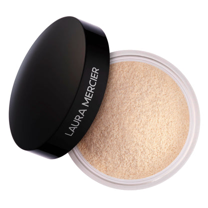 Laura Mercier Translucent Loose Setting Powder - Blurring + Finishing Powder with 24HR Matte Finish - Long-Wear Shine Control Face Makeup for Mature, Sensitive & Oily Skin Types (1 oz) Laura Mercier