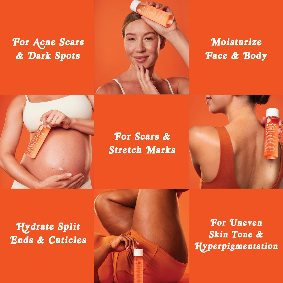 Bio-Oil Skincare Body Oil Serum, Scars & Stretch Marks, 2 fl oz Bio-Oil