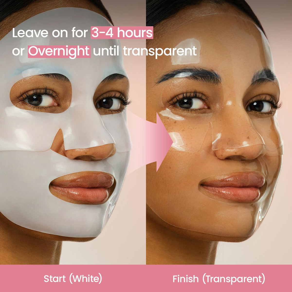BIODANCE Bio-Collagen Real Deep Mask, Hydrating Overnight Hydrogel Face Mask, Pore Minimizing, Elasticity, Plumping, Travel Essentials & Self Care Gifts for Women, Korean Skin Care | 1.19oz(34g) x 4ea BIODANCE