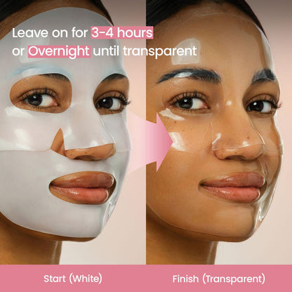 BIODANCE Bio-Collagen Real Deep Mask, Hydrating Overnight Hydrogel Face Mask, Pore Minimizing, Elasticity, Plumping, Travel Essentials & Self Care Gifts for Women, Korean Skin Care | 1.19oz(34g) x 4ea BIODANCE