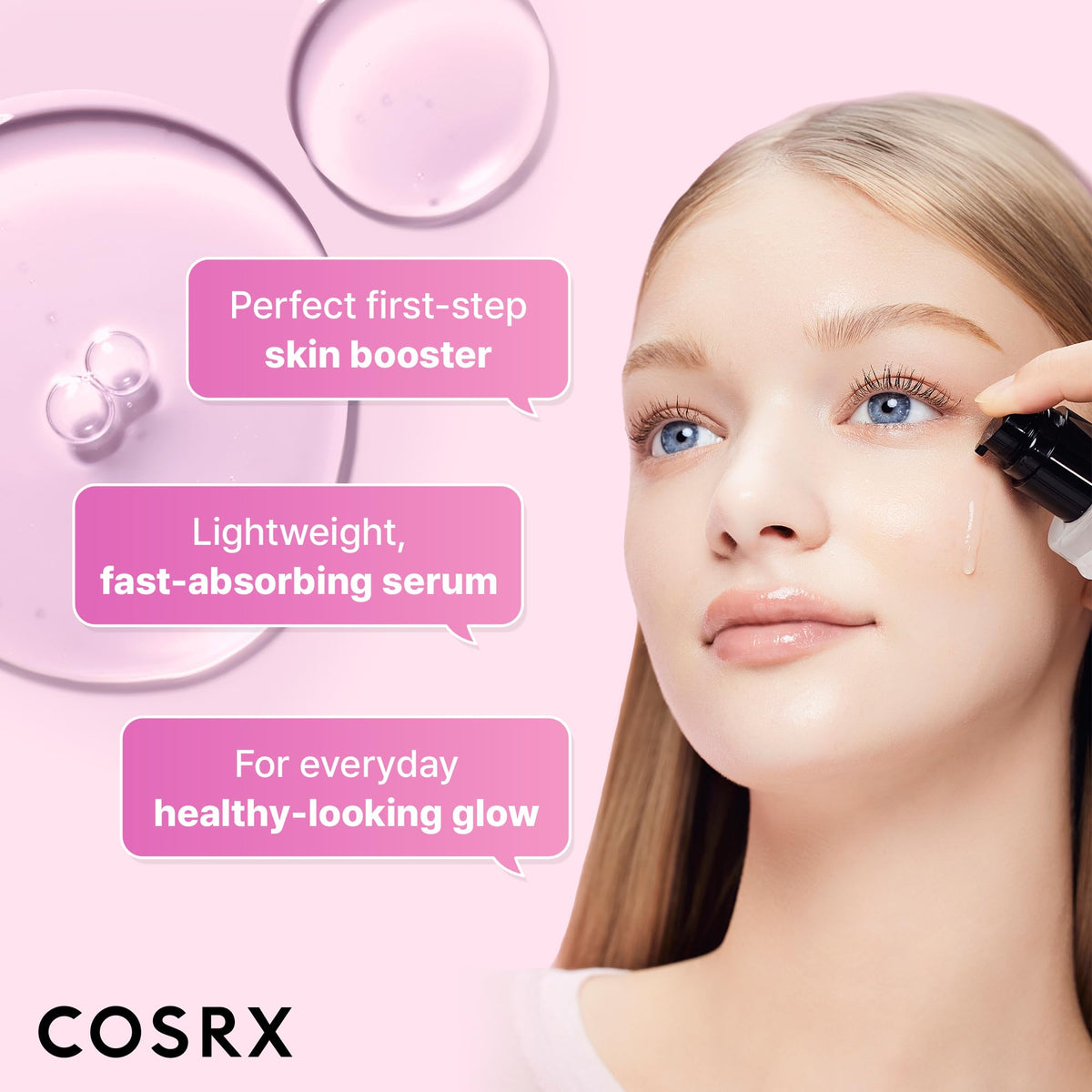 COSRX 6X Peptide Collagen Skin Booster Toner Serum for Dull Skin, 5.07 oz COSRX
