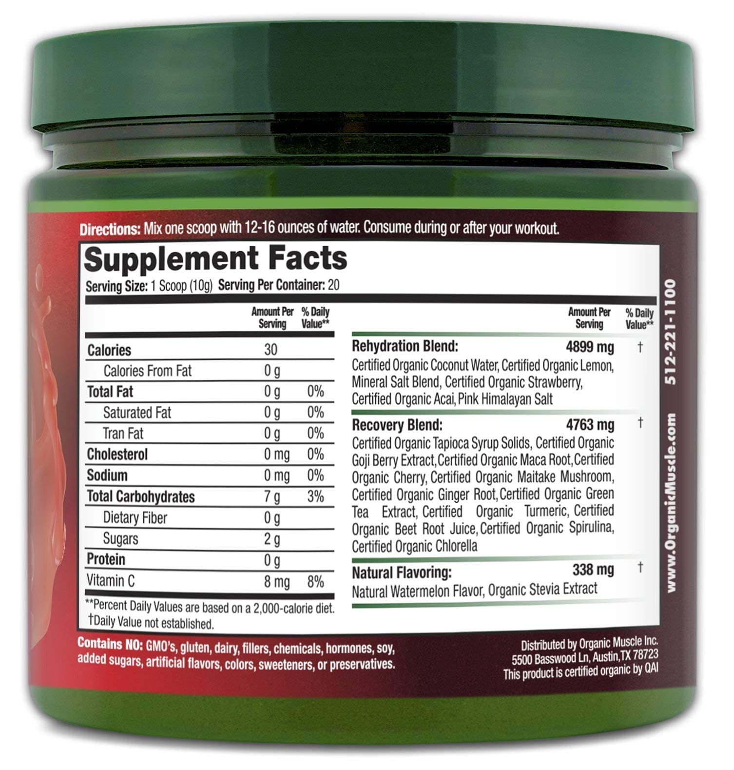 Organic Muscle Bundle - Pre-Workout Powder for Energy (Passionfruit Guava) + Replenisher Organic Muscle buy australia supplements