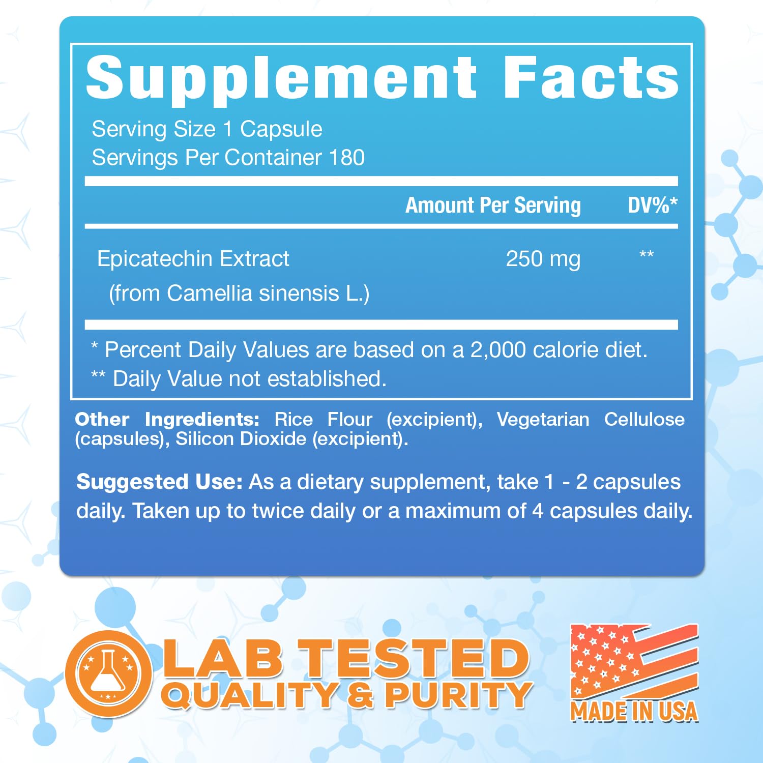 Muscle Empire Epicatechin Extract Capsules | EPI 250mg | 180 Pill Count | Supports Lean Muscle Empire buy australia supplements
