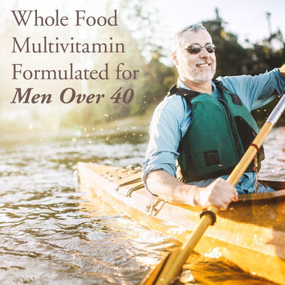 Garden of Life Organics Men's 40+ Multivitamin with Prostate Support, B12 & Vitamins – Vegan Daily Whole Food Multivitamin, Non-GMO, Certified Organic, 60 Tablets Gsupps Australia
