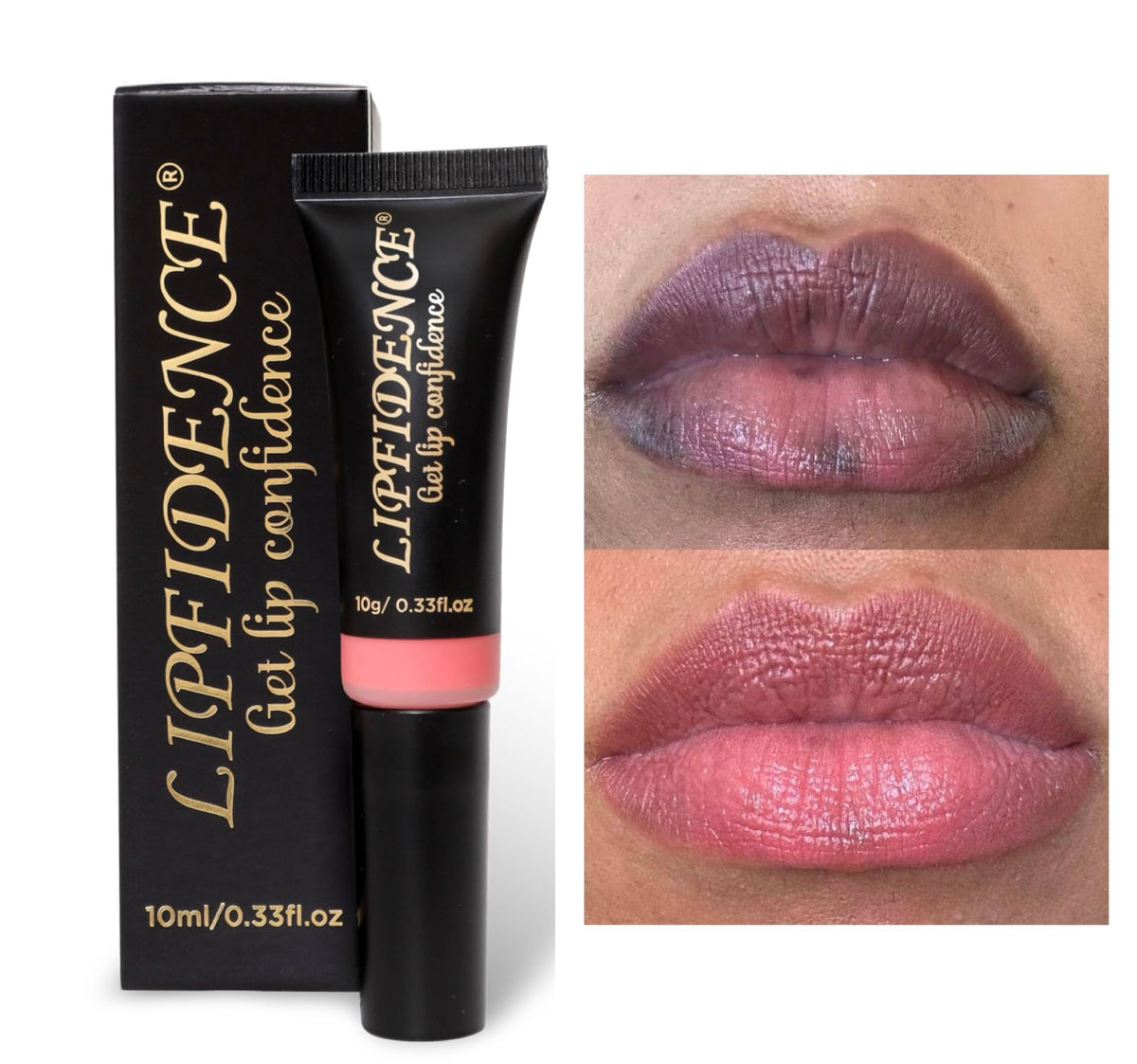 Lipfidence Lip Cream for Dark Lips| For Smokers and Non-Smokers |Improve the appearance of uneven lip tone with Alpha Arbutin & Licorice Extract | Scented+Soothing Mint 10ml/0.33fl.oz Lipfidence