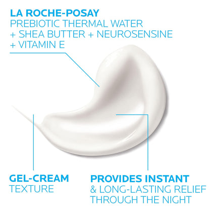 La Roche-Posay Toleriane Dermallergo Night Cream with Vitamin E 1.35oz La Roche-Posay