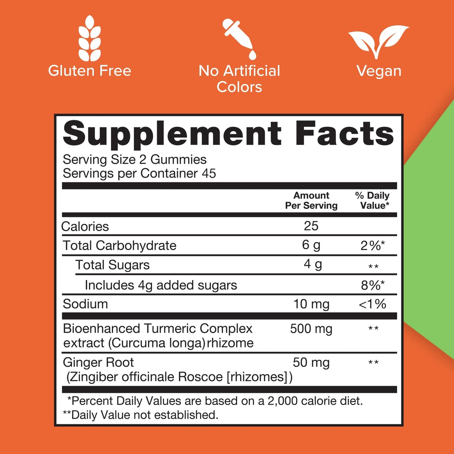 Qunol Turmeric and Ginger Gummies - Joint Support Supplement with Ultra High Absorption, 90 Count Vegan and Gluten Free Gummies Qunol
