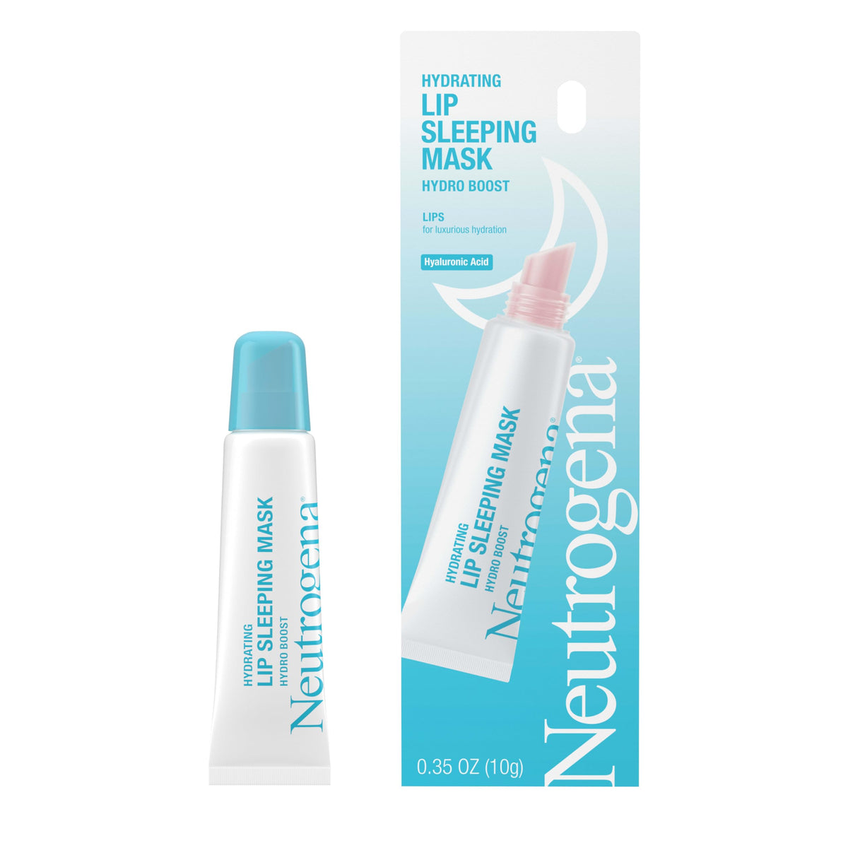 Neutrogena Hydro Boost Hydrating Lip Sleeping Mask, Clear, 0.35 oz Neutrogena