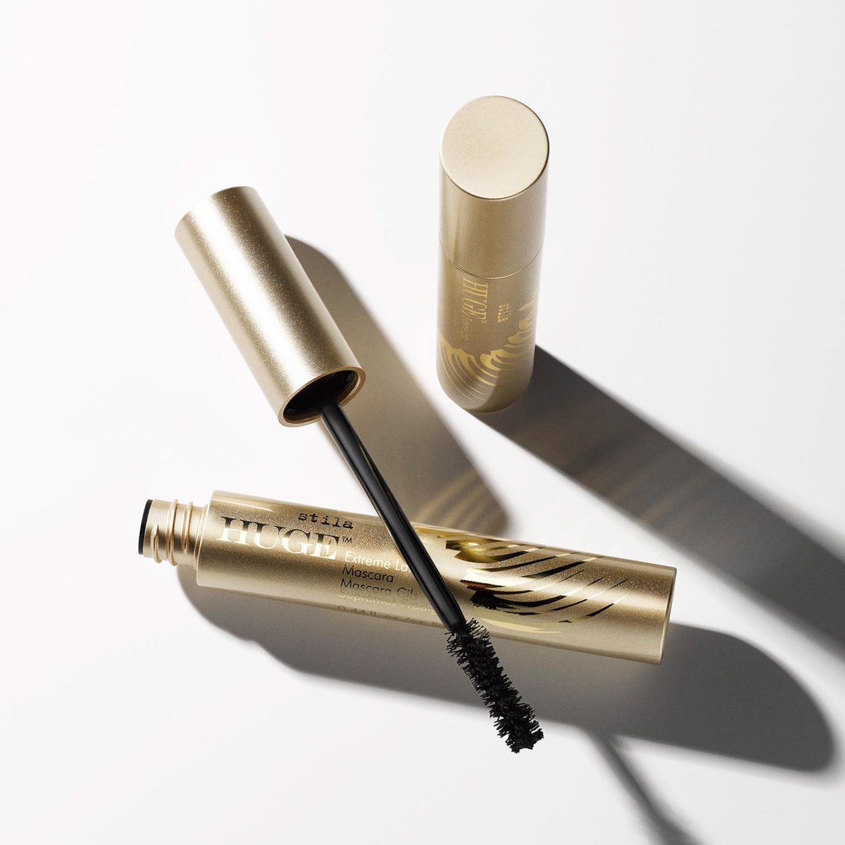 Stila HUGE Extreme Lash Volumizing Mascara, Curl & Lift, Intense Black stila