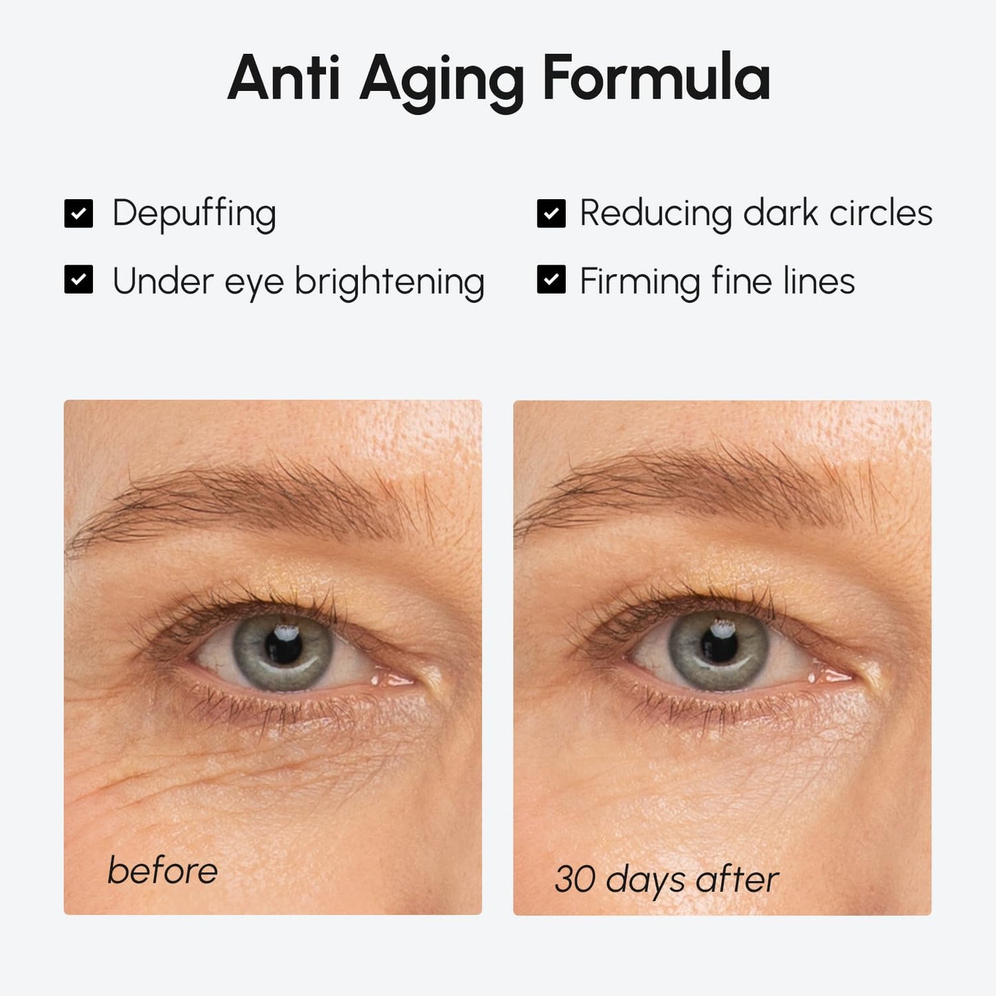 MAREE Under Eye Balm Stick Hydrating – Retinol Caffeine Under Eye Brightener Stick for Older Women – Collagen Undereye Cream MAREE