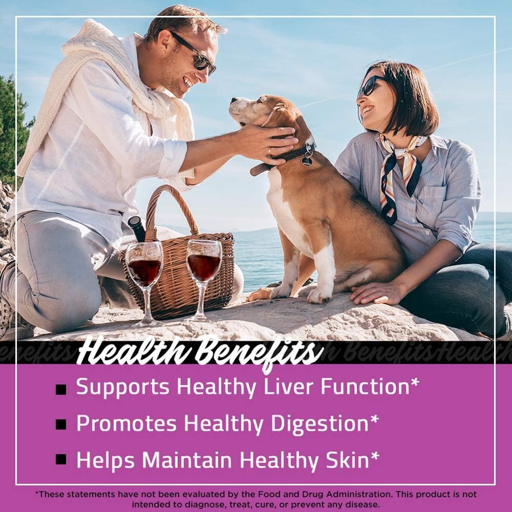 FarmHaven USDA Organic Milk Thistle Capsules | 30X Concentrated Seed Extract & 80% Silymarin Standardized - Supports Liver Function and Overall Health FarmHaven