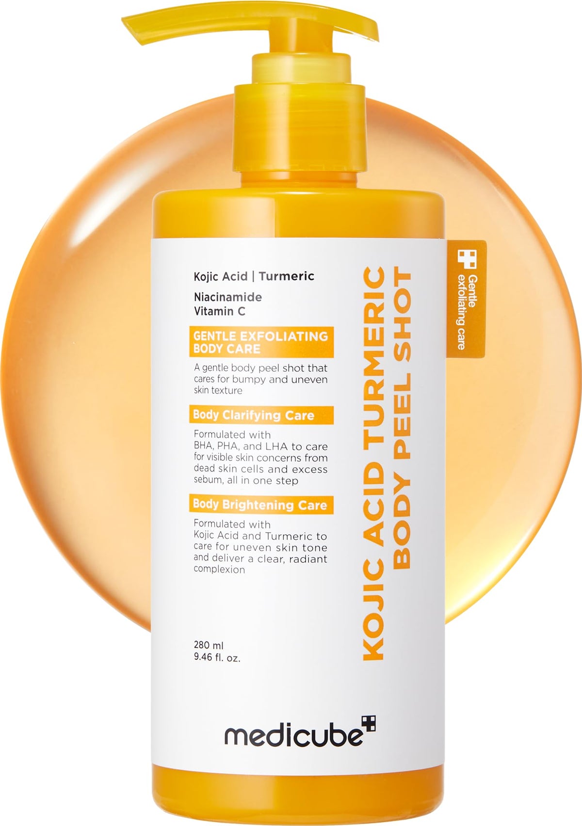medicube Body Peel Shot with Kojic Acid and Turmeric medicube