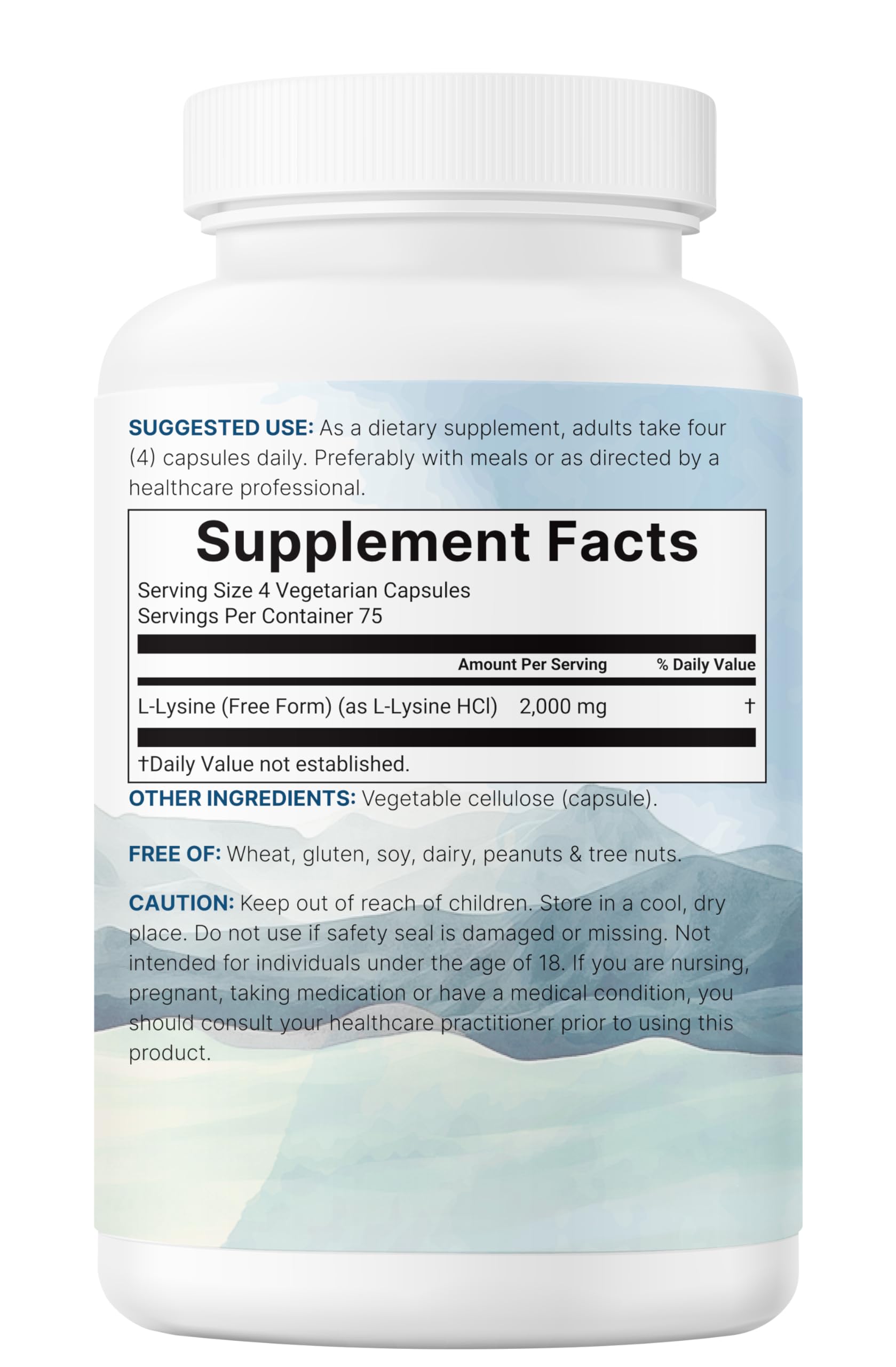 Pure L-Lysine 2,000mg, 300 Veggie Capsules | Maximum Potency, Easily Absorbed, Free Form | Essential Amino Acid for Collagen, Lip, & Immune Support Micro Ingredients buy australia supplements