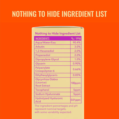 Good Molecules Daily Brightening Serum with Beta Arbutin, 1 fl oz Good Molecules