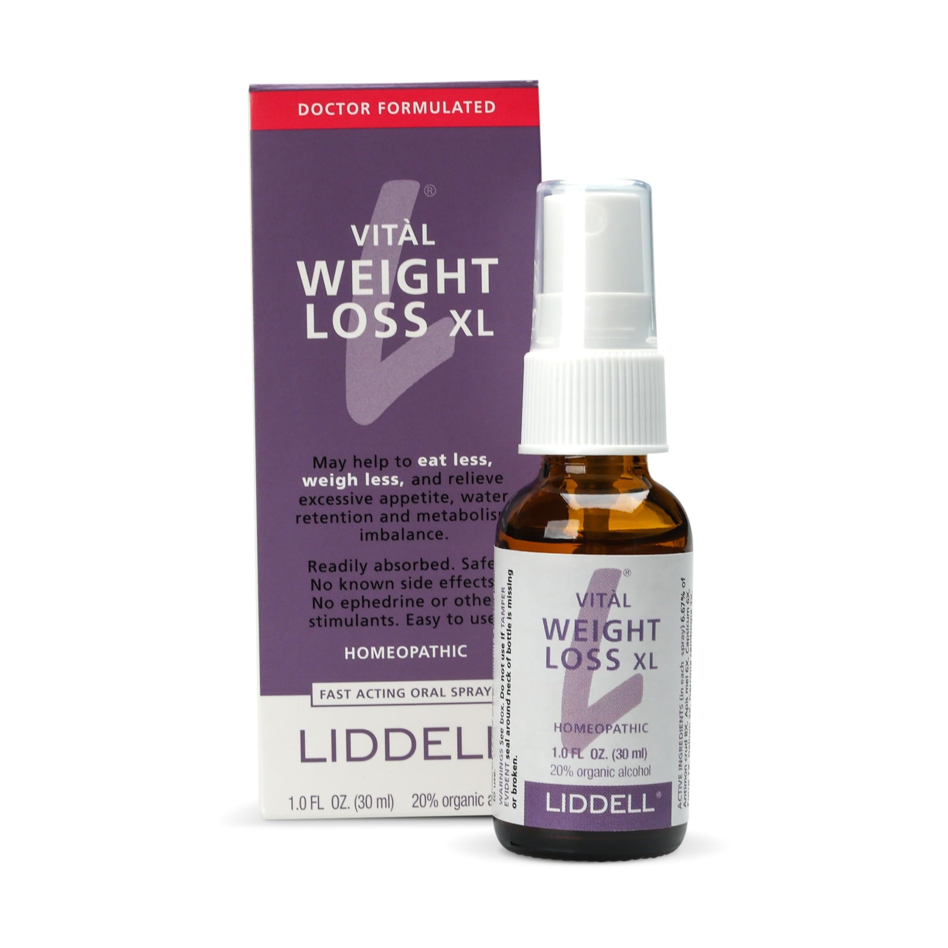VITL Weight Loss XL Liddell Homeopathic 1 oz Liquid Liddell buy australia supplements
