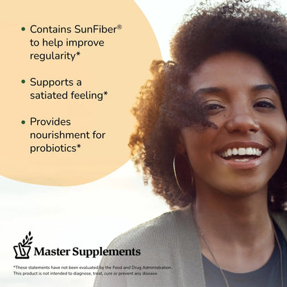 Master Supplements TruFiber - 6.35 oz, Pack of 2 - Prebiotic Fiber to Help Boost Probiotic Growth - Supports Digestive Health TruFiber