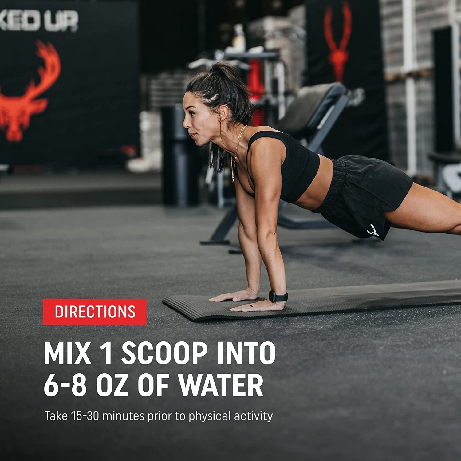 Bucked Up - Woke - HIGH STIM Pre Workout - Best Tasting - Focus Nootropic, Pump, Strength and Growth, 30 Servings (Rocket Pop) Bucked Up buy australia supplements