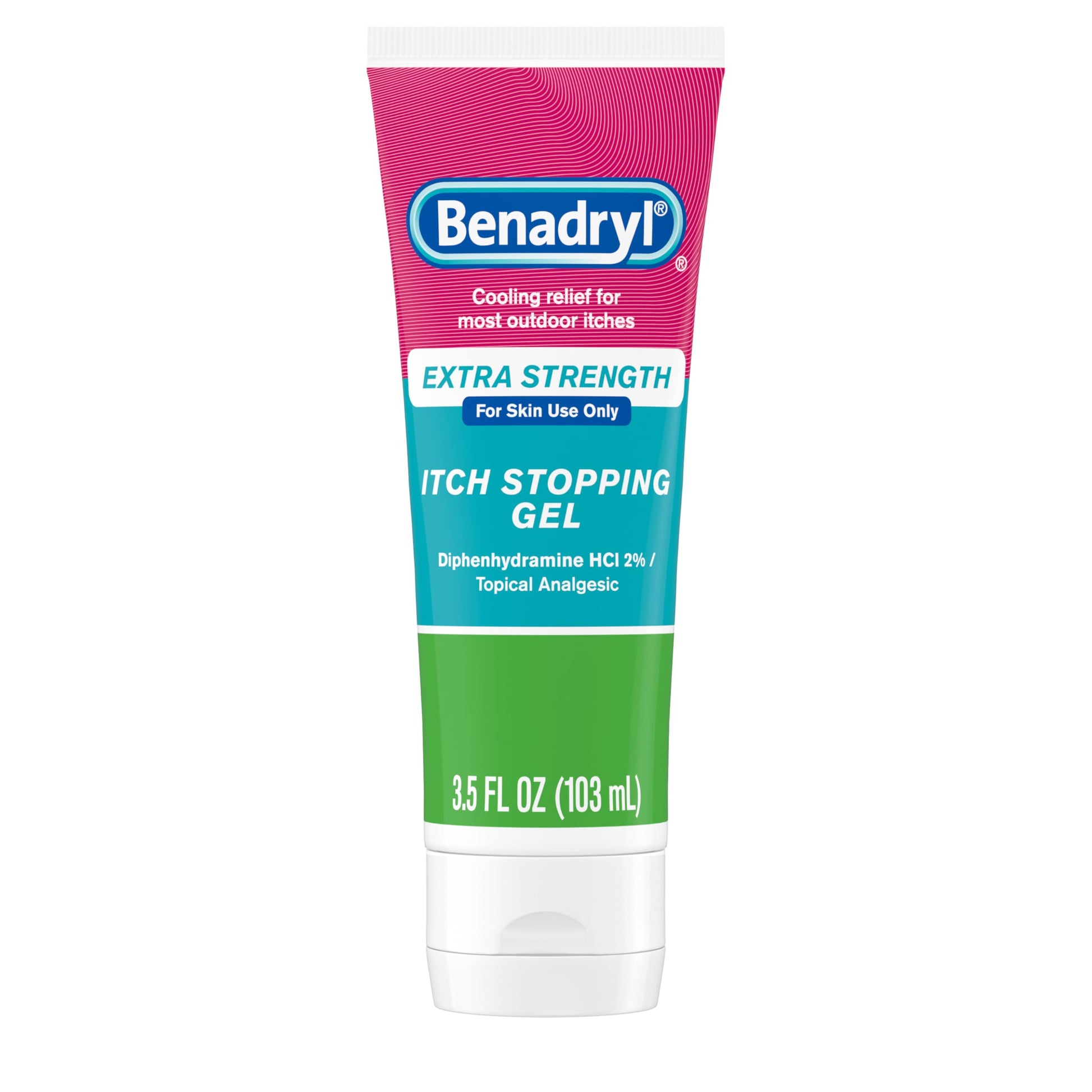 Benadryl Extra Strength Anti Itch Relief Gel, 2% Diphenhydramine HCl, Relief from Insect Bites, Sunburn & More, Great for Camping Essentials, 3.5 fl oz Benadryl buy australia supplements
