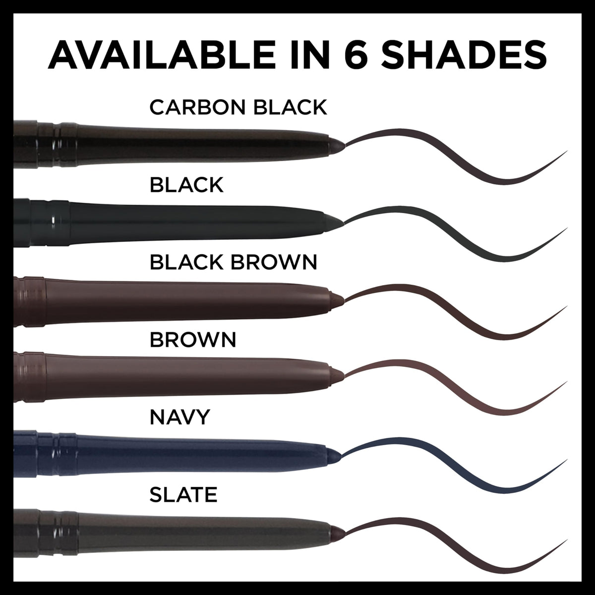 L'Oreal Paris Makeup Infallible Never Fail Original Mechanical Pencil Eyeliner with Built in Sharpener, Black, 0.008 oz., 1 Count L'Oreal Paris